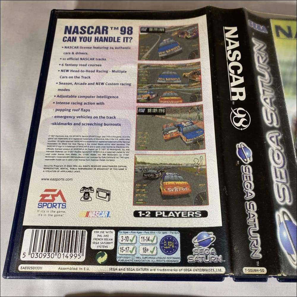Buy NASCAR 98 Sega saturn game complete -@ 8BitBeyond Buy NASCAR 98 Sega saturn game complete -@ 8BitBeyond